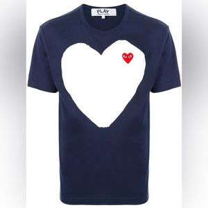 Comme Des Garçons Play
logo-print crew neck T-shirt UNISEX